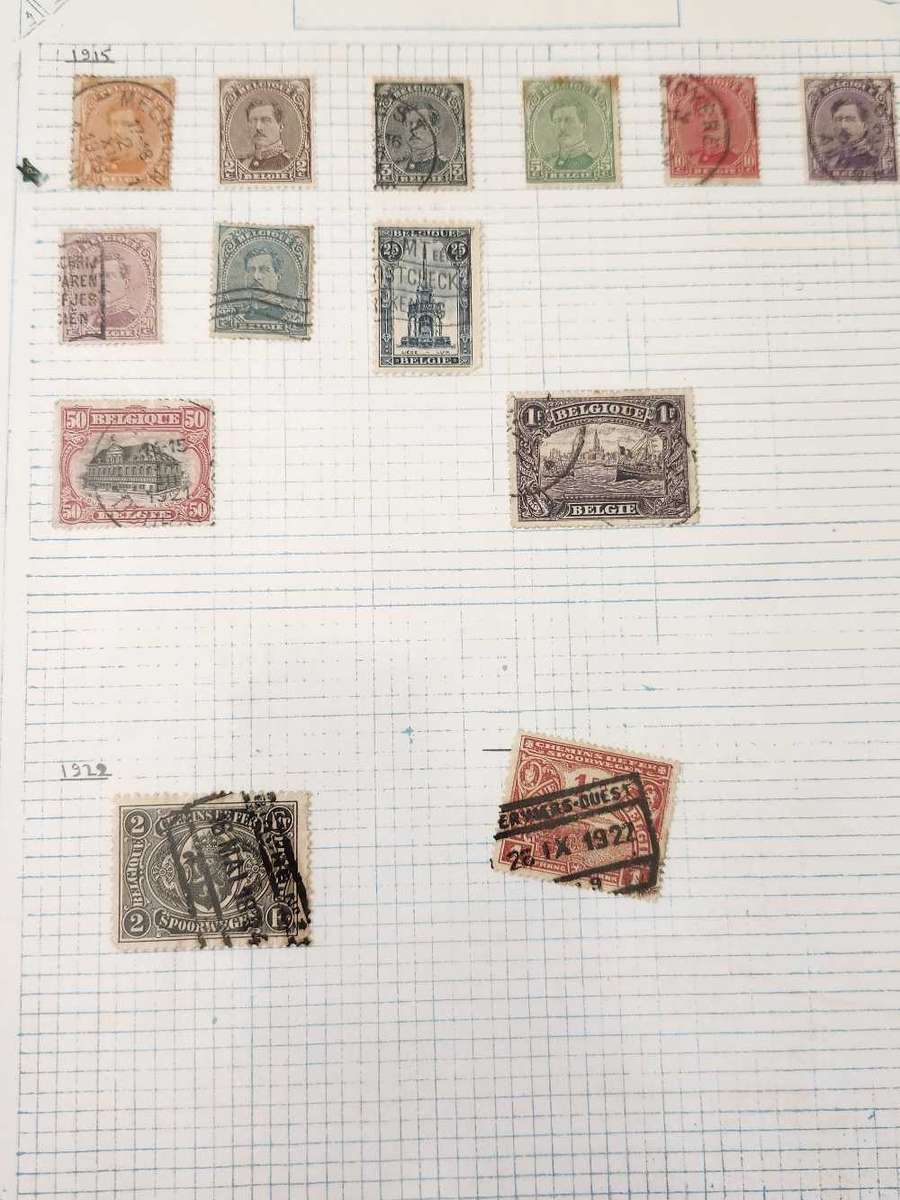 Belgium - vast Selection on album pages (1850 to more modern)