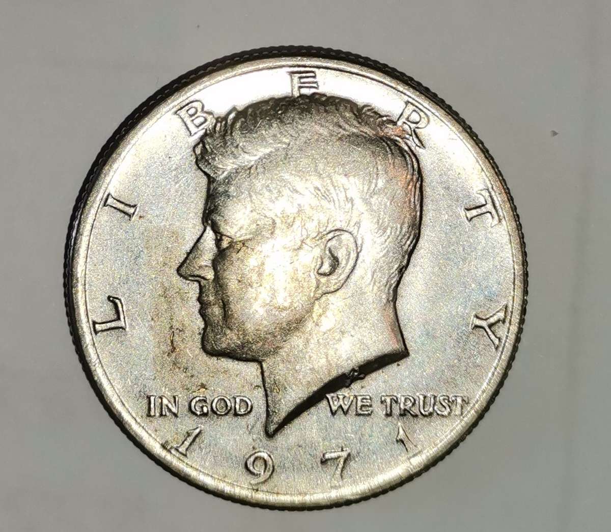 1971 US half dollar (50 cents)