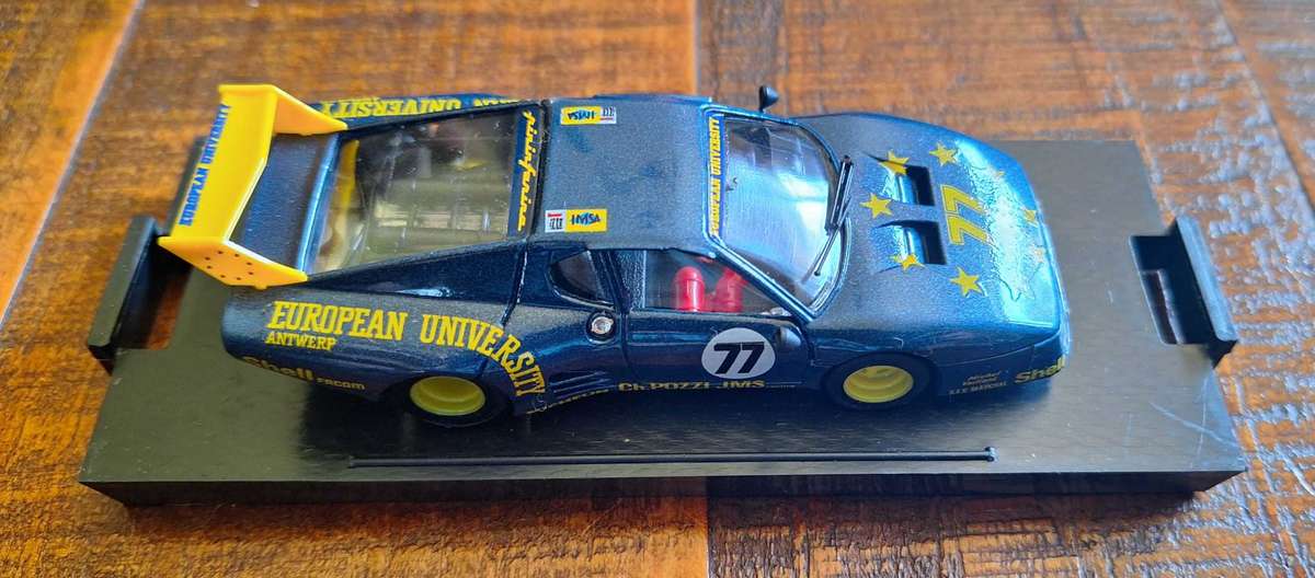 Set of 5 Brumm Le Mans Ferrari 512 Car Models