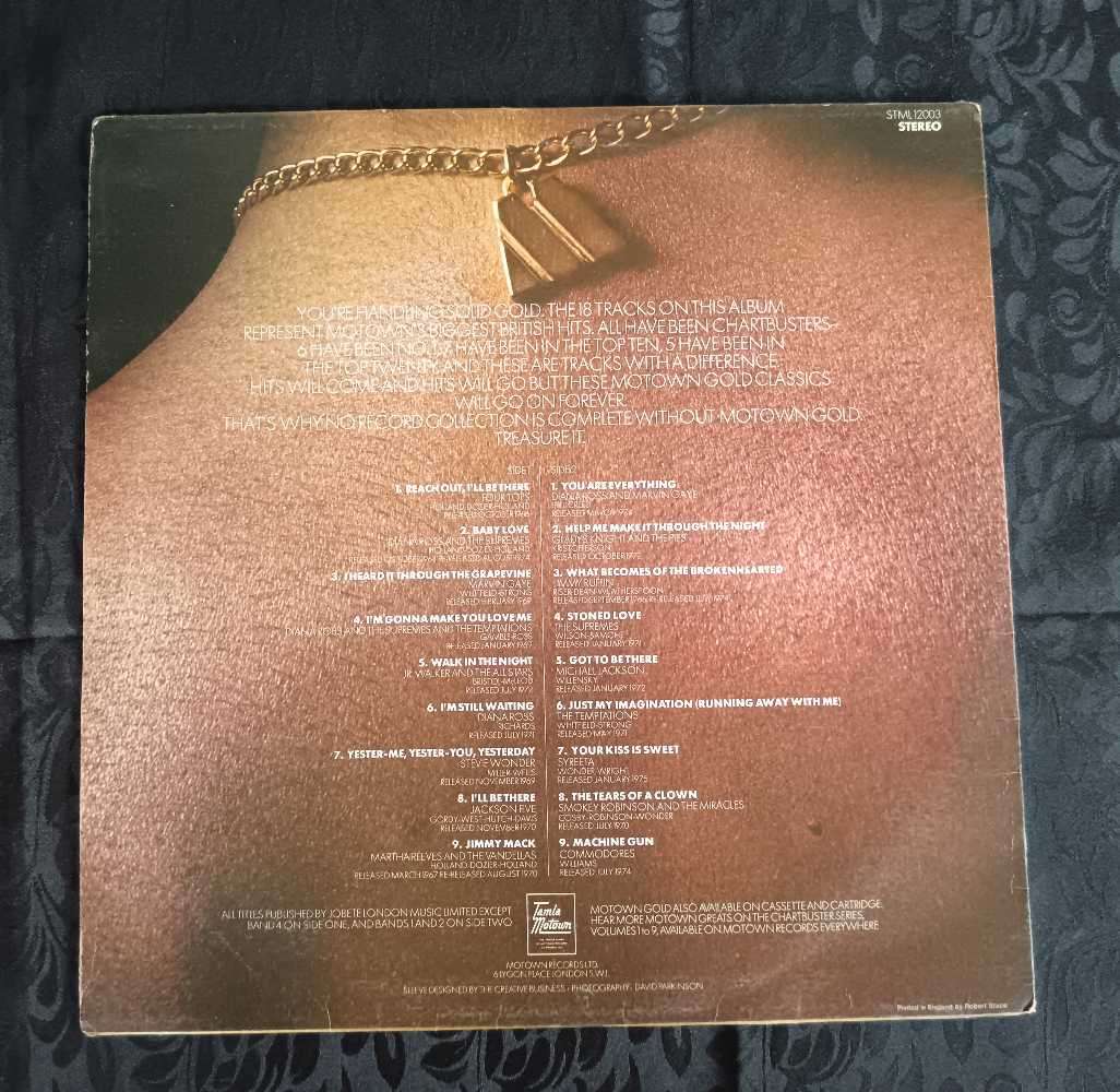 Motown Gold 18 Greatest Hits