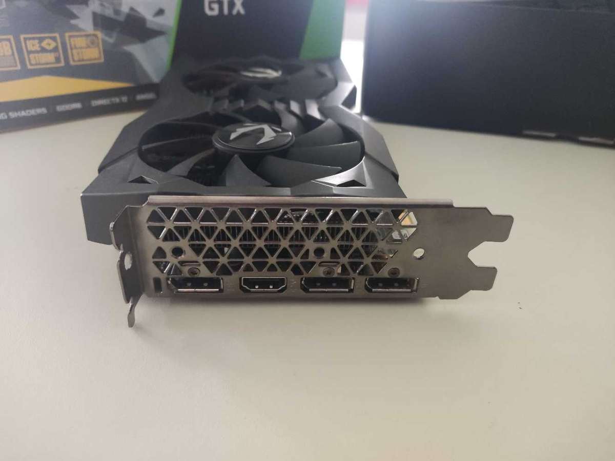 Zotac AMP Edition GTX1660 Super 6GB GDDR6 Graphics card**Boxed**Working Great**HDMi**