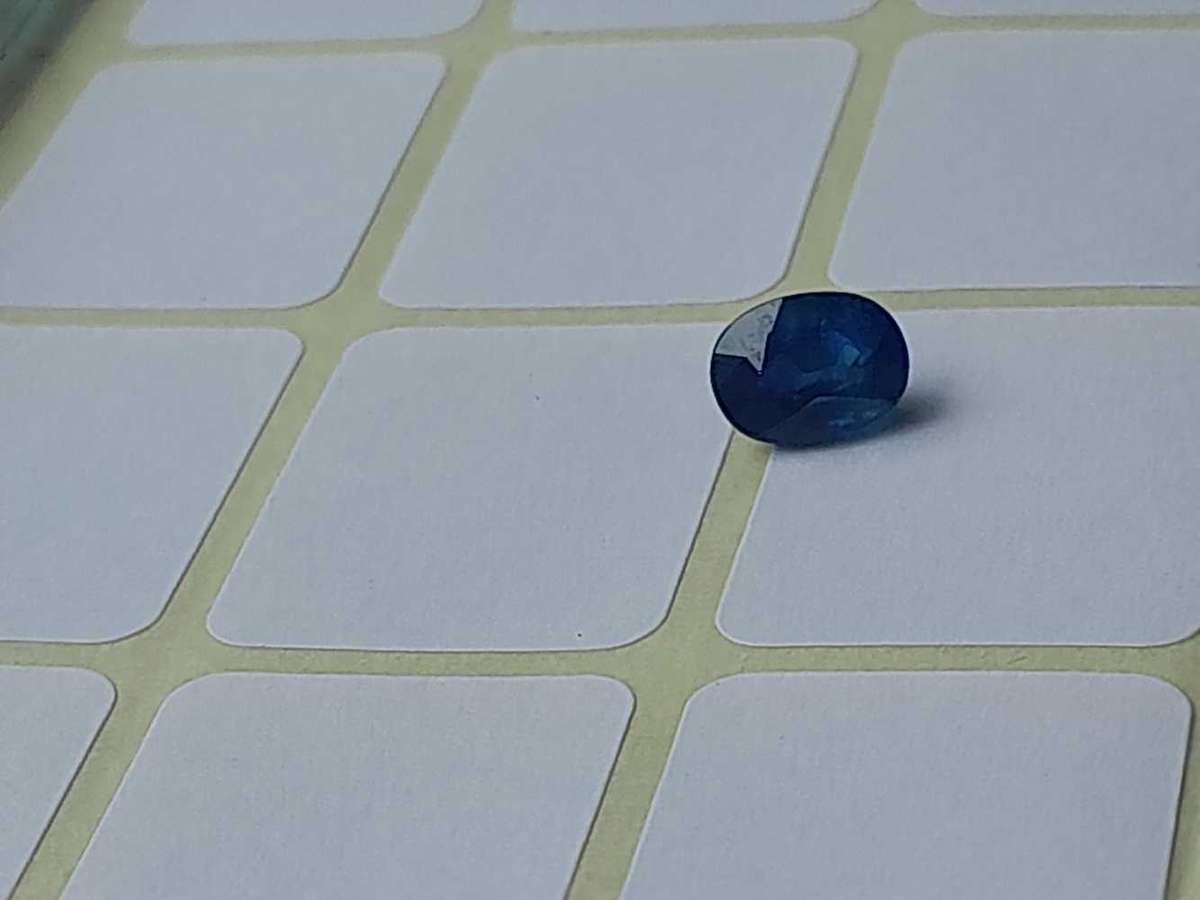 Natural 1.26 Ct Blue Sapphire Investment