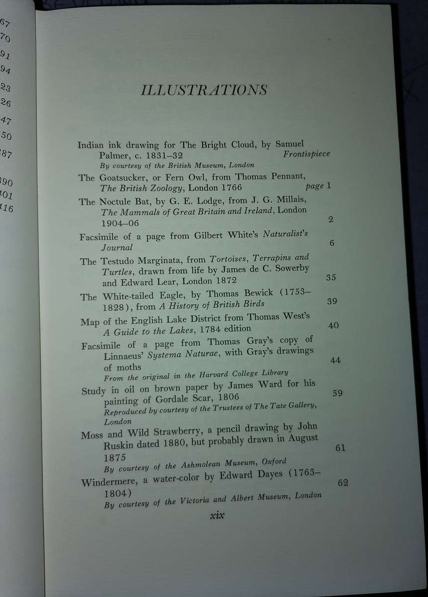 THE POETRY OF EARTH - a collection of English Nature Writings 1966