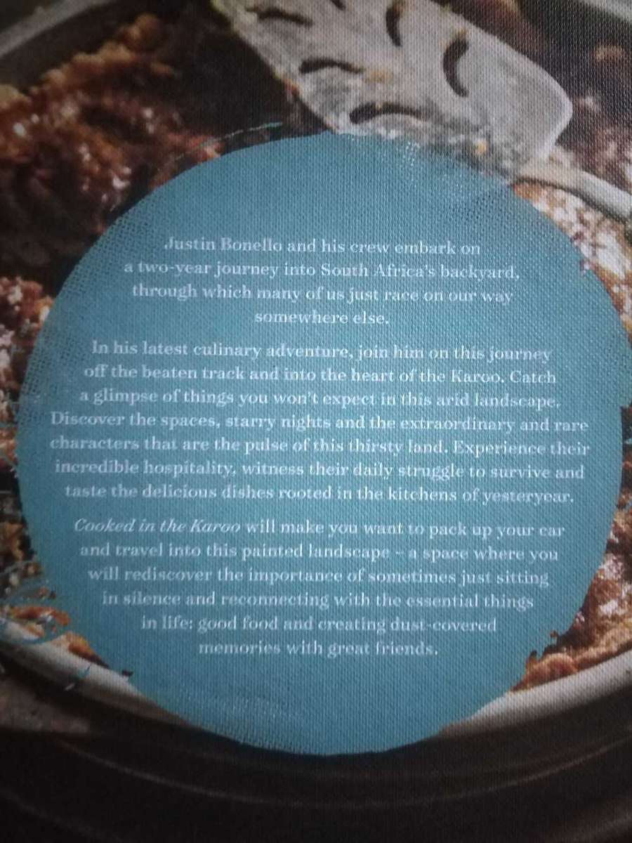 Justin Bonello COOKED IN THE KAROO