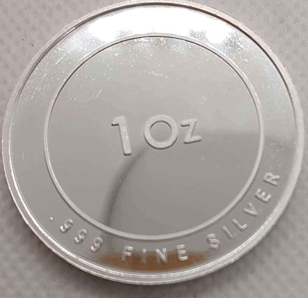 1oz .999Fine Silver coin