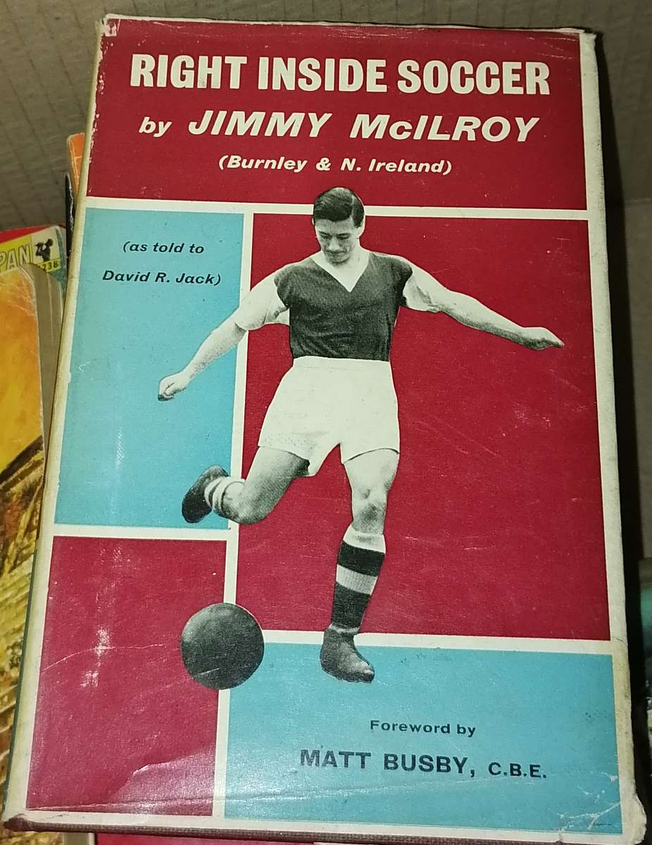 RIGHT INSIDE SOCCER - SCARCE BOOK