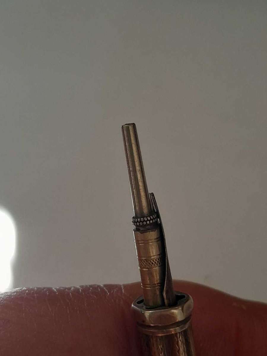 Vintage Diamond no 2 pointed with pencil