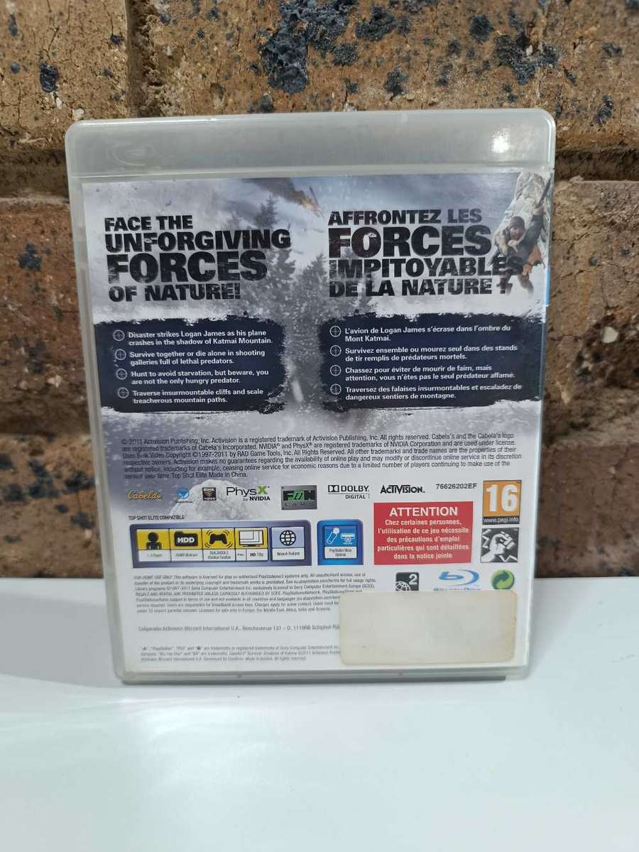 Cabela's Survival - Shadows Of Katmal - Ps3 - Playstation Move Features