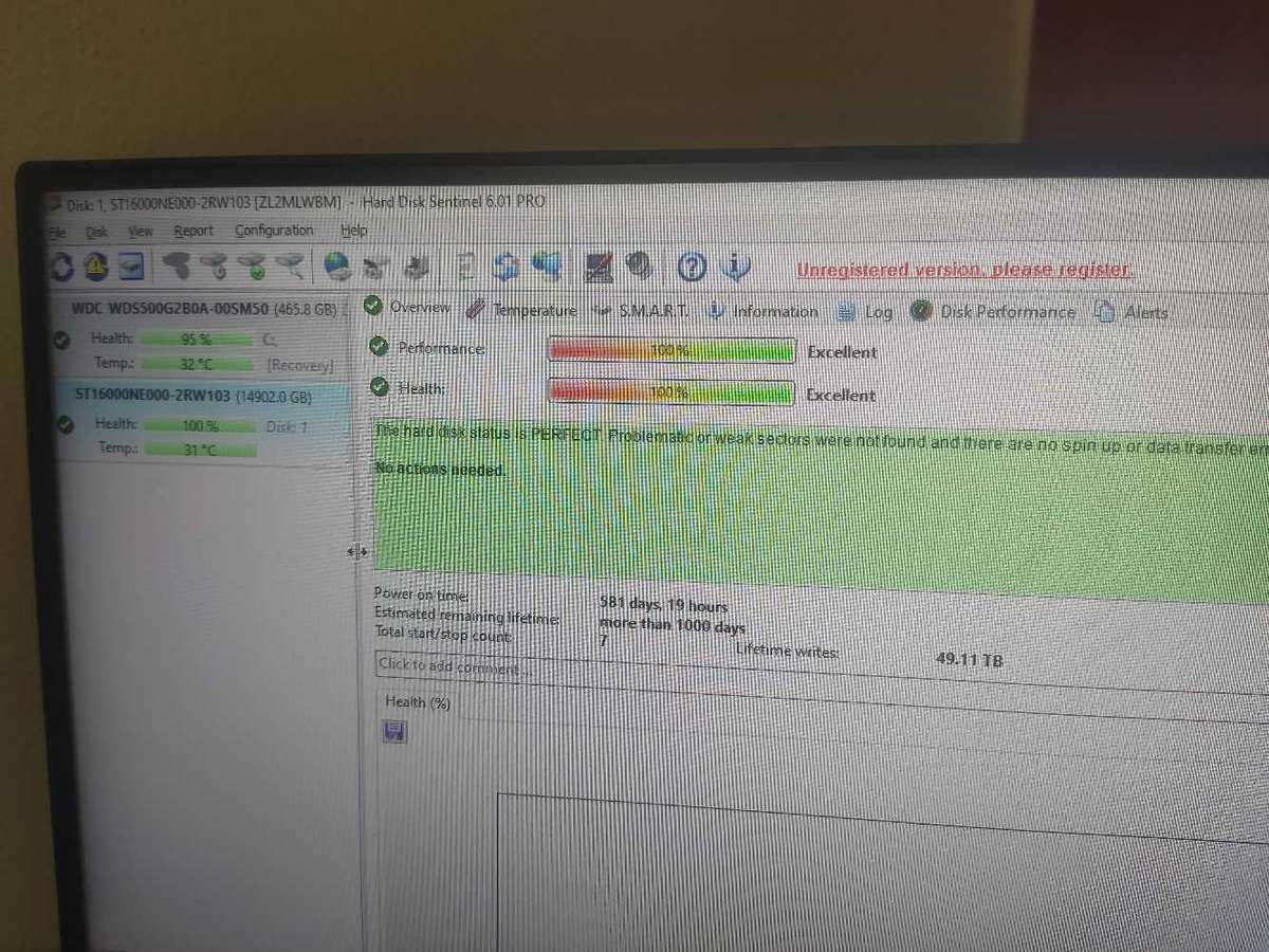 16TB Ironwolf NAS + Warranty