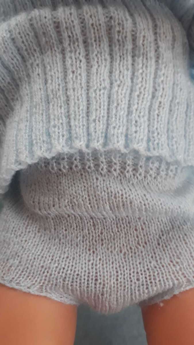 VINTAGE ANATOMICALLY CORRECT  BABY BOY DOLL - 40 CM - 1990`S