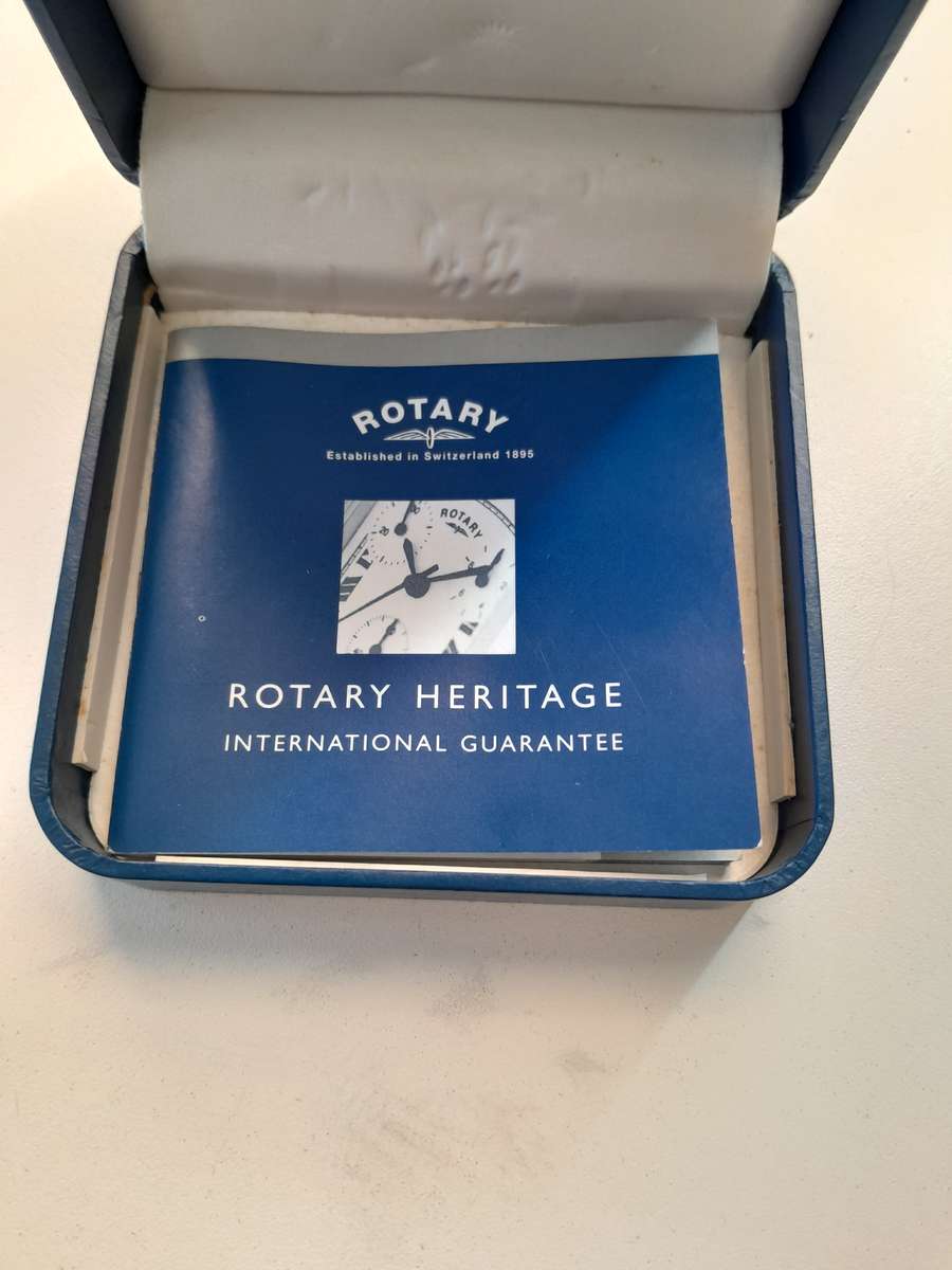 Rotary Skeleton pocket watch