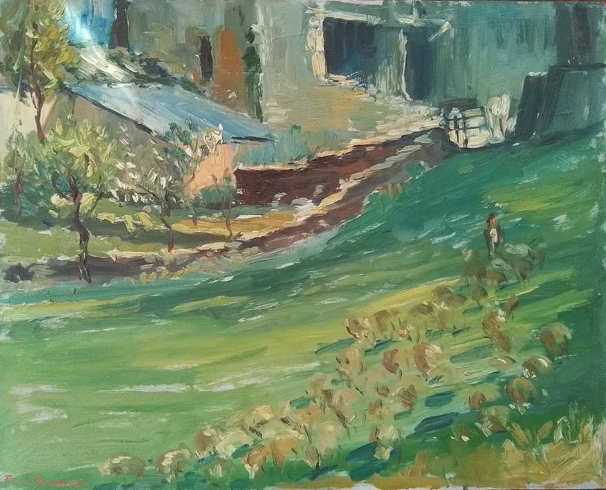 Phillip Terblanche Oil on board