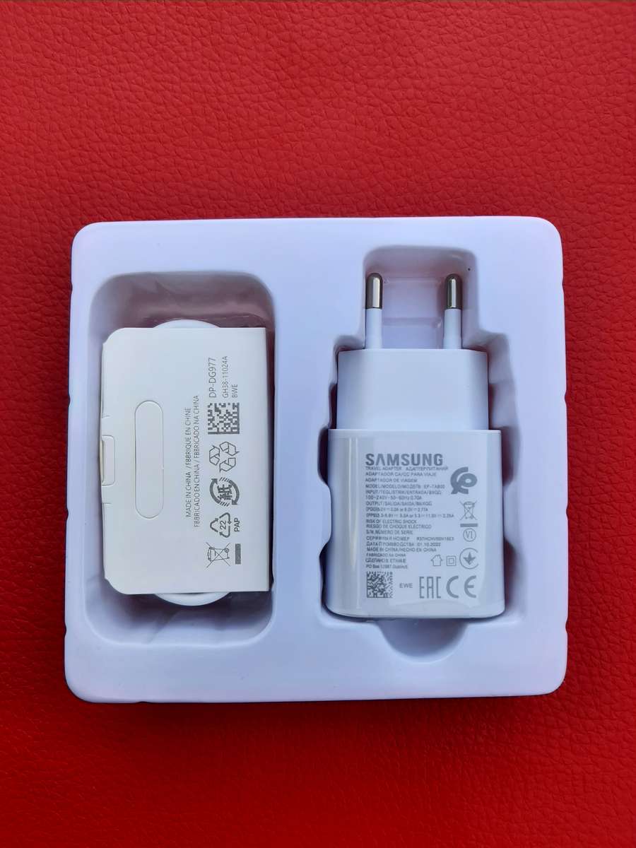 Samsung Type C Fast Charger + Samsung Type C to Type C Cable (Original)