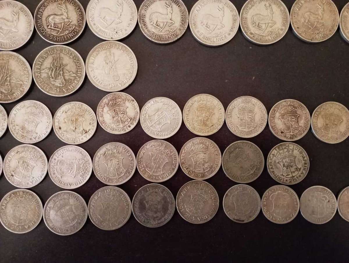 Silver coin lot