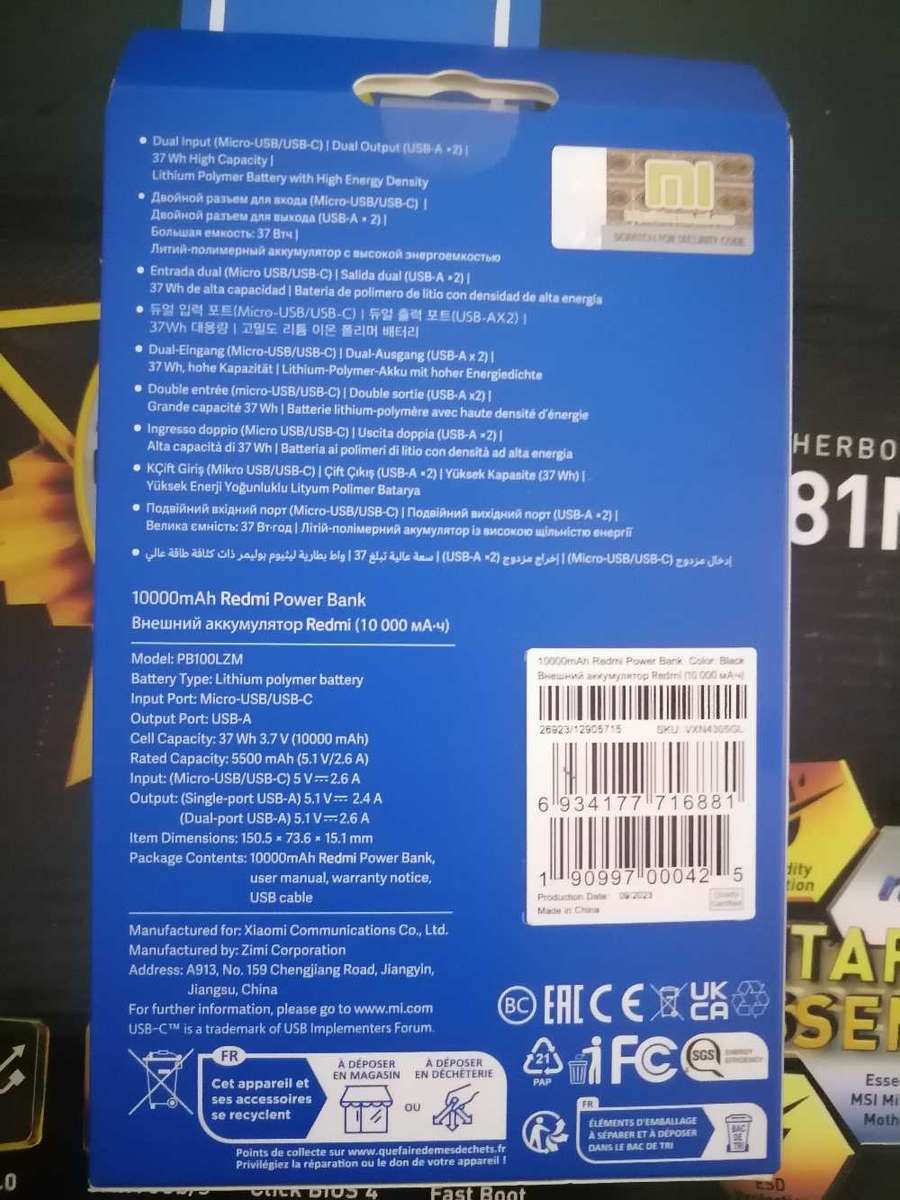 POWERBANK BRAND NEW HIGH QUALITY POWERBANK 10000mAh