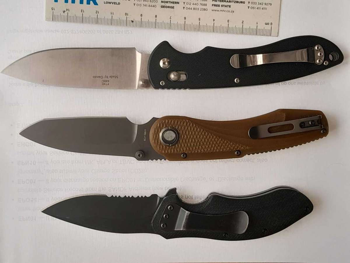 Enlan, Firebird and Kaliber. Large folders. New Condition.