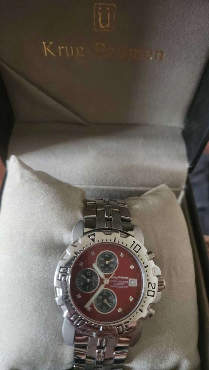 Krug-baumen Sportsmaster Diamond Watch