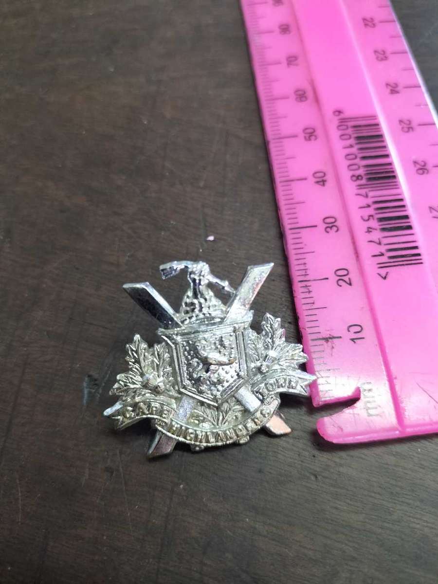 SADF Cape Town Highlanders Badge