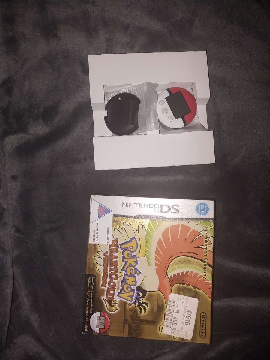 Pokémon Heart Gold-Complete boxset