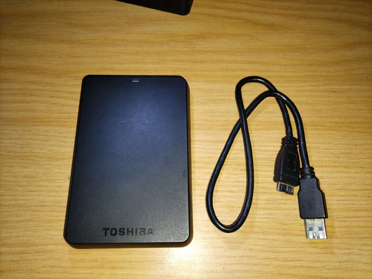 Toshiba 1TB external HDD