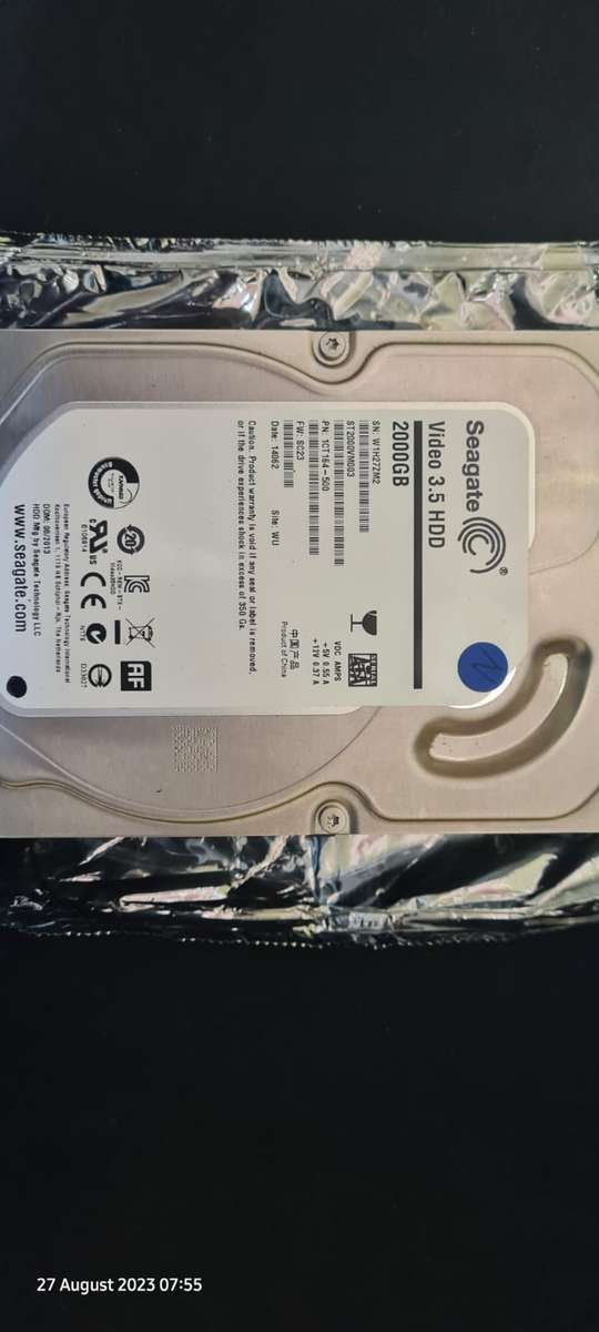 2TB 3.5" Video Surveilance Hard Drive