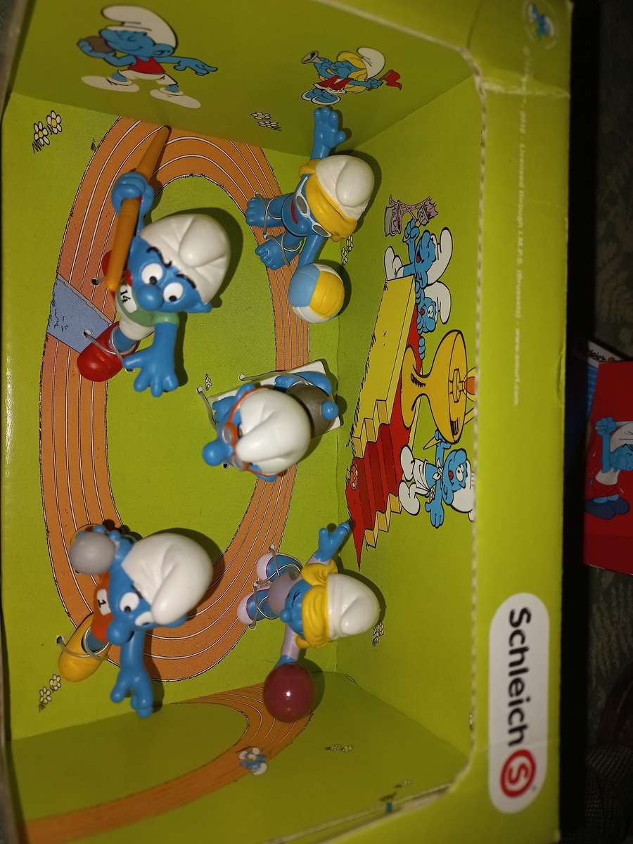 The smurfs 2nd set Olympics ×5