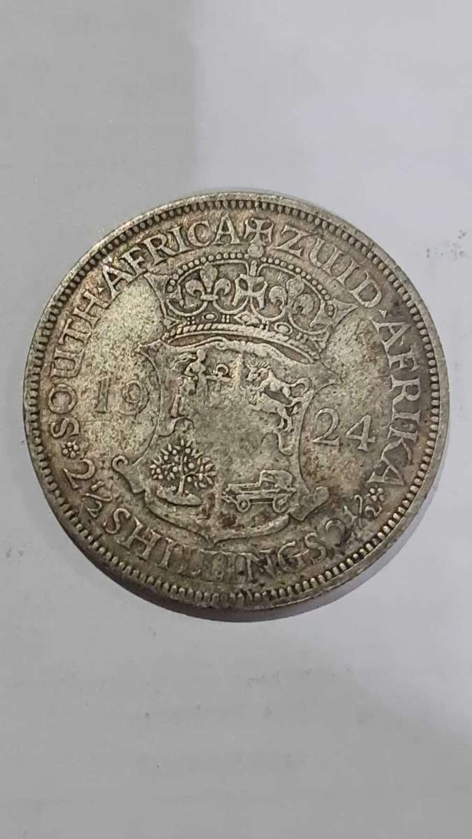 1924 2 1/2 Shilling South African
