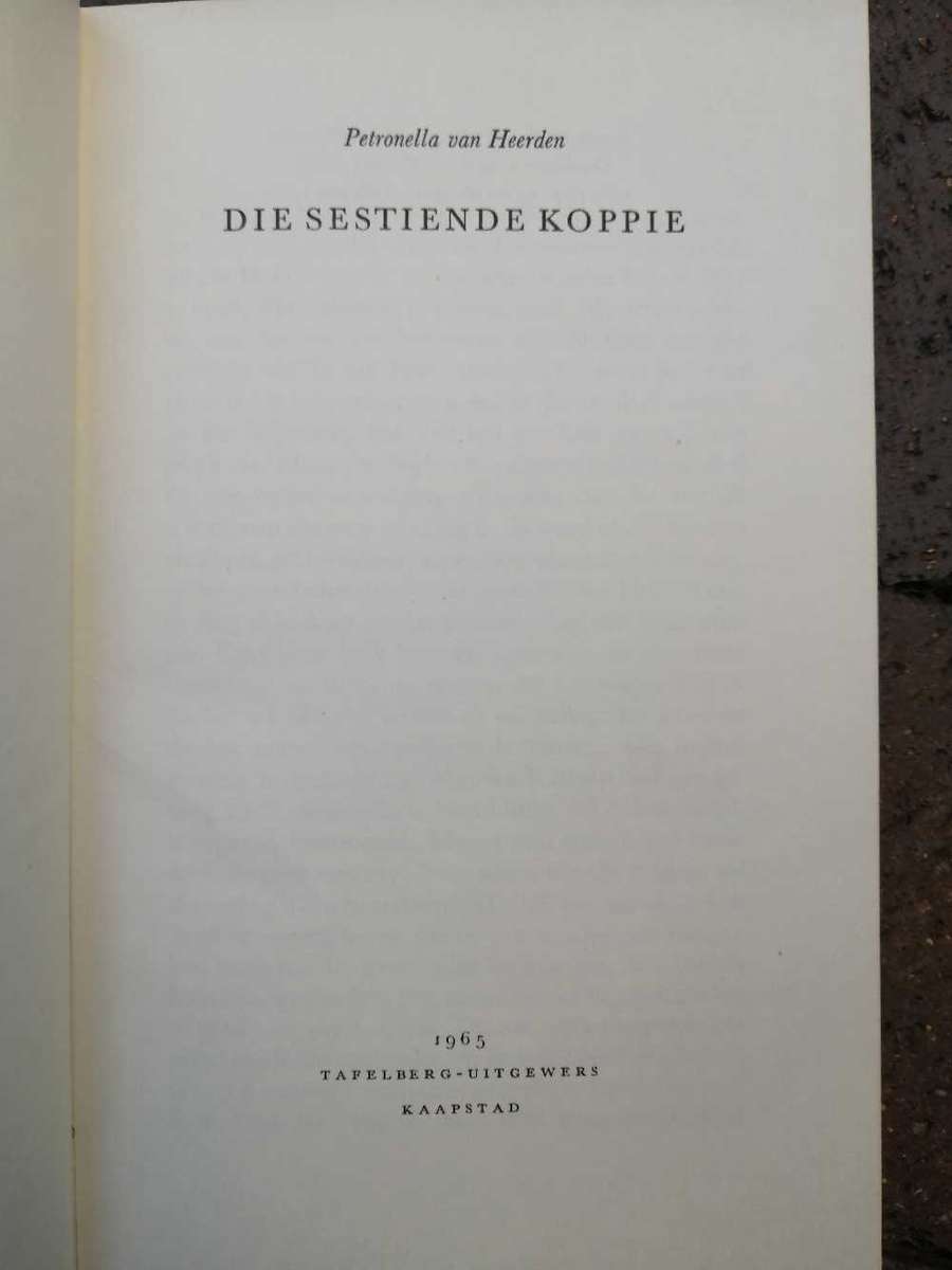 Die 16e koppie Petronella van Heerden