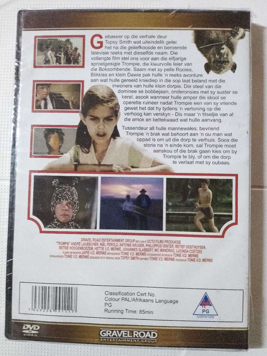Trompie DVD movie SEALED