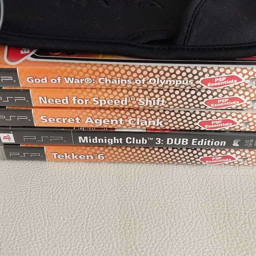 Sony Psp Console with games