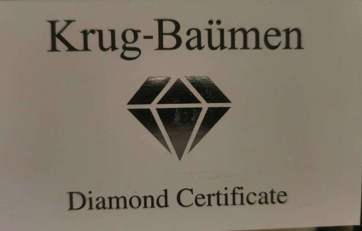 Krug-baumen Sportsmaster Diamond Watch