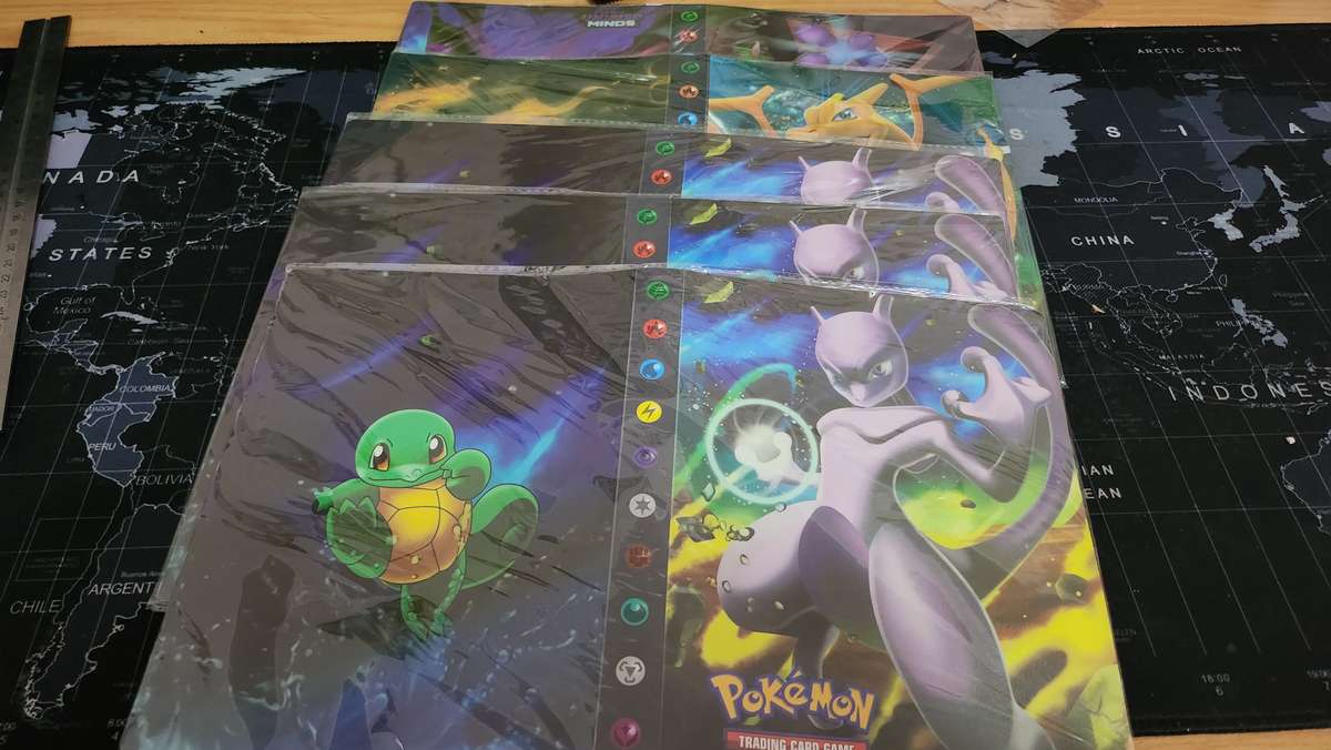 Pokemon trading card binder/file- 240 card