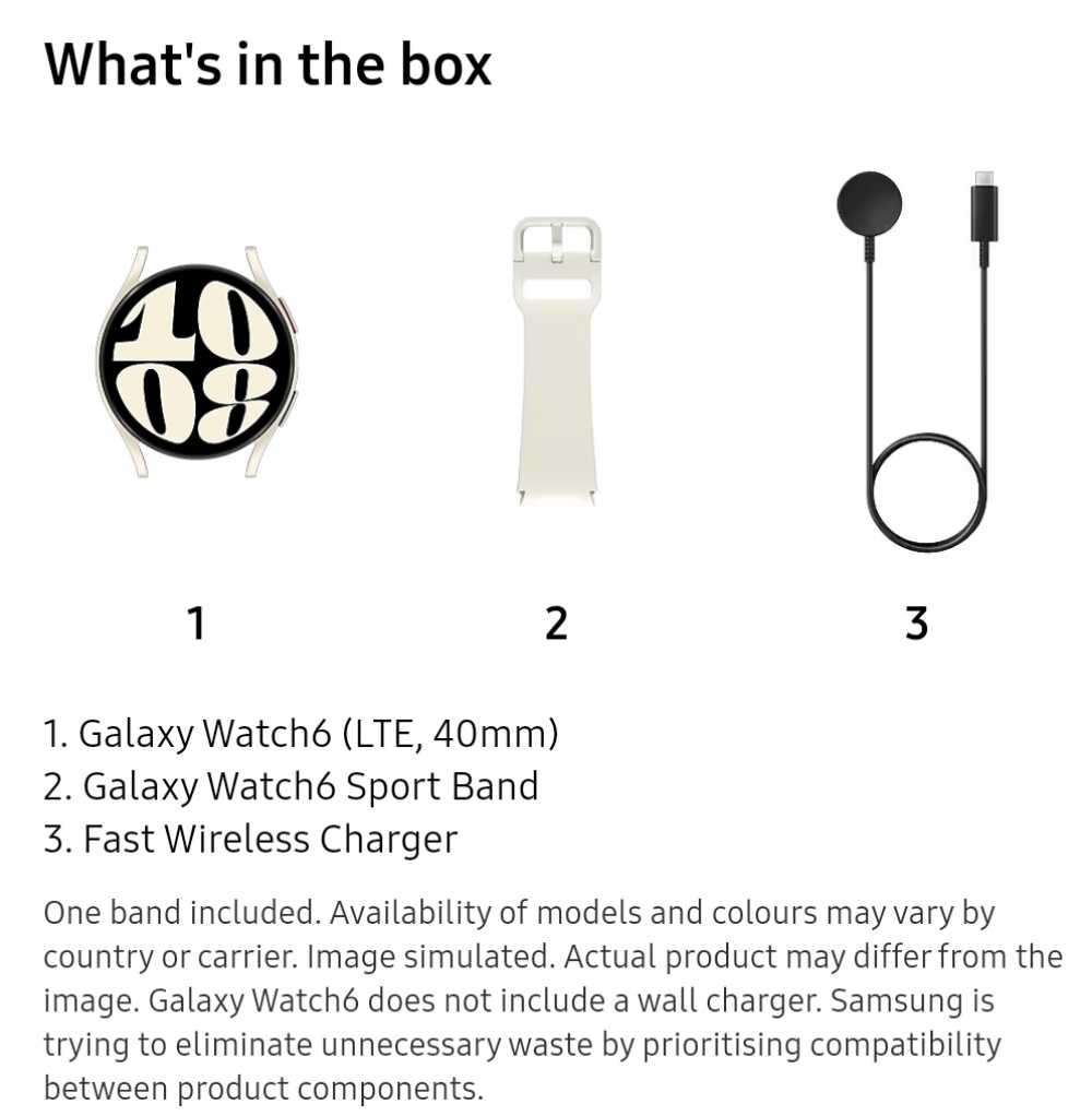 Samsung Watch 6 40mm LTE