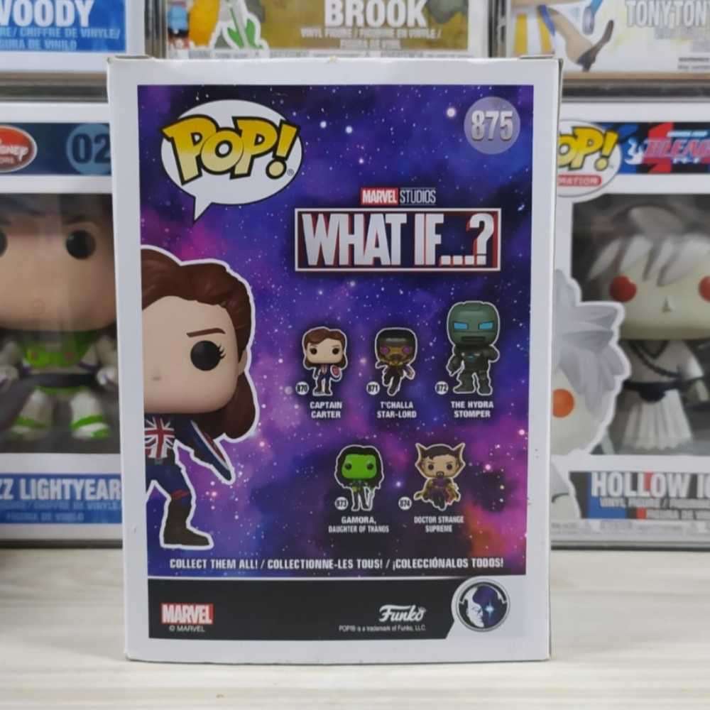 Marvel What If? #875 Captain Carter Funko Pop