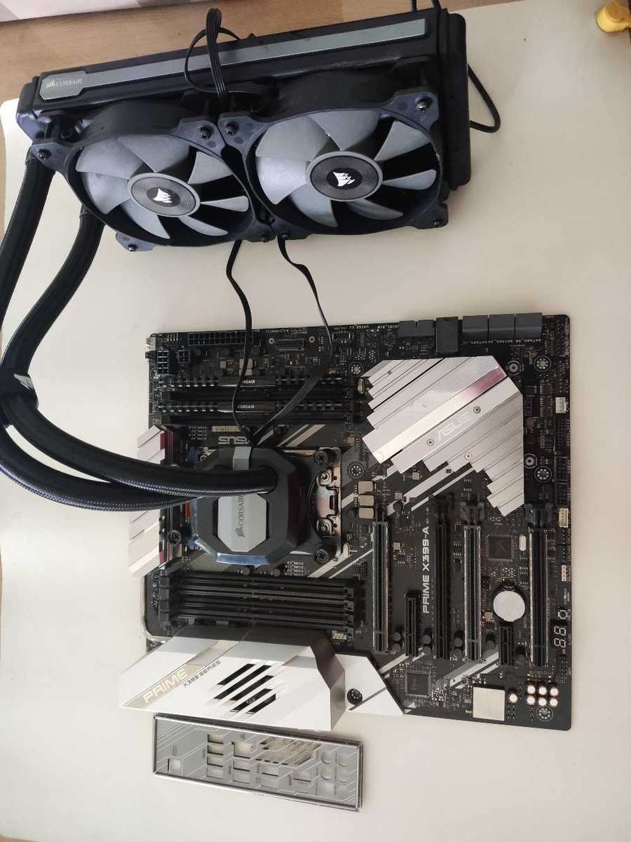 Amazing AMD Threadripper 1950X Combo**Asus Prime X399-A Motherboard**Watercooling