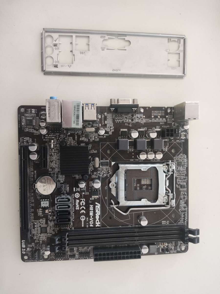 ASRock H81M-VG4 Motherboard**4th Gen**LGA1150**DDR3 Ram**