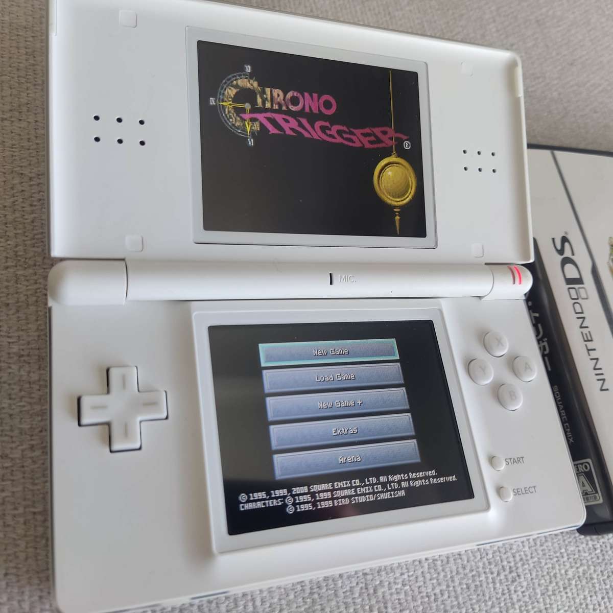 Chrono Trigger Nintendo Ds Fully playable in english