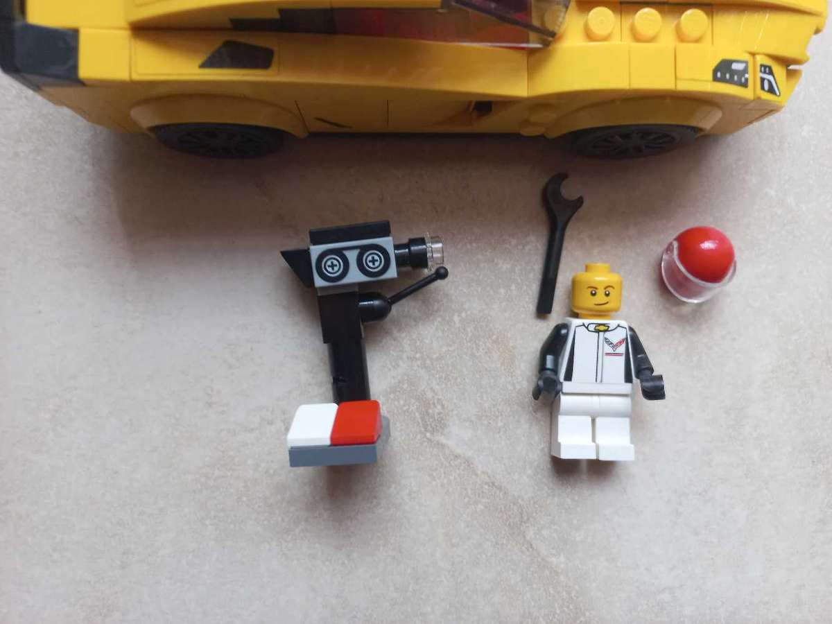 LEGO Speed Champions 75870 Chevrolet Corvette Z06