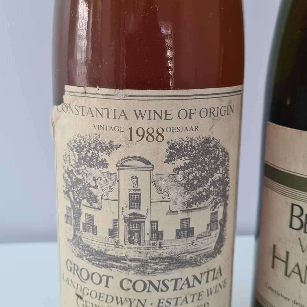 (Read) 1988  Groot Constantia vintage wines