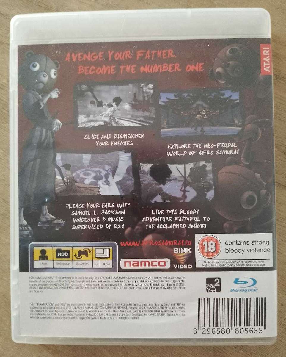 Afro Samurai for PS3