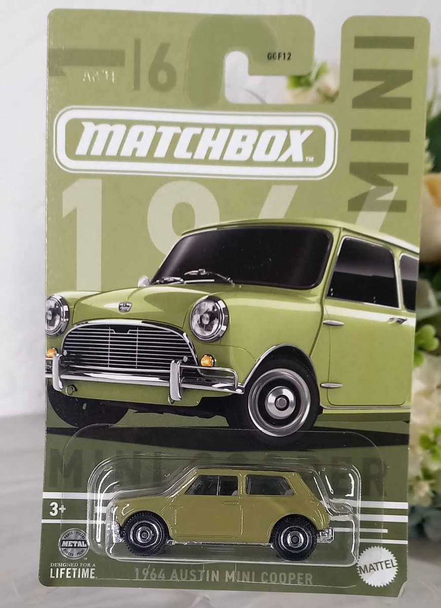 Matchbox 1964 Austin Mini Cooper Green