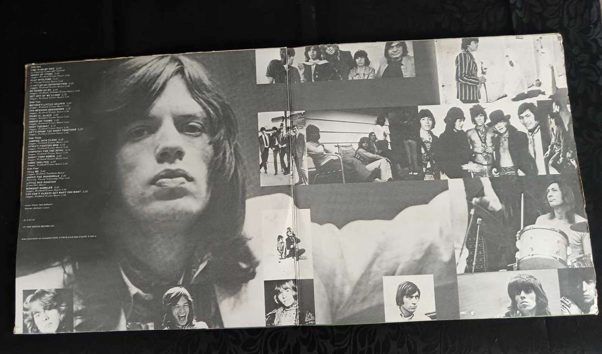 The Rolling Stones - Hot Rocks LP Vinly Record