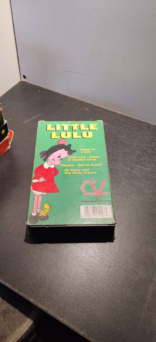 5 Vintage Cartoon VHS movies