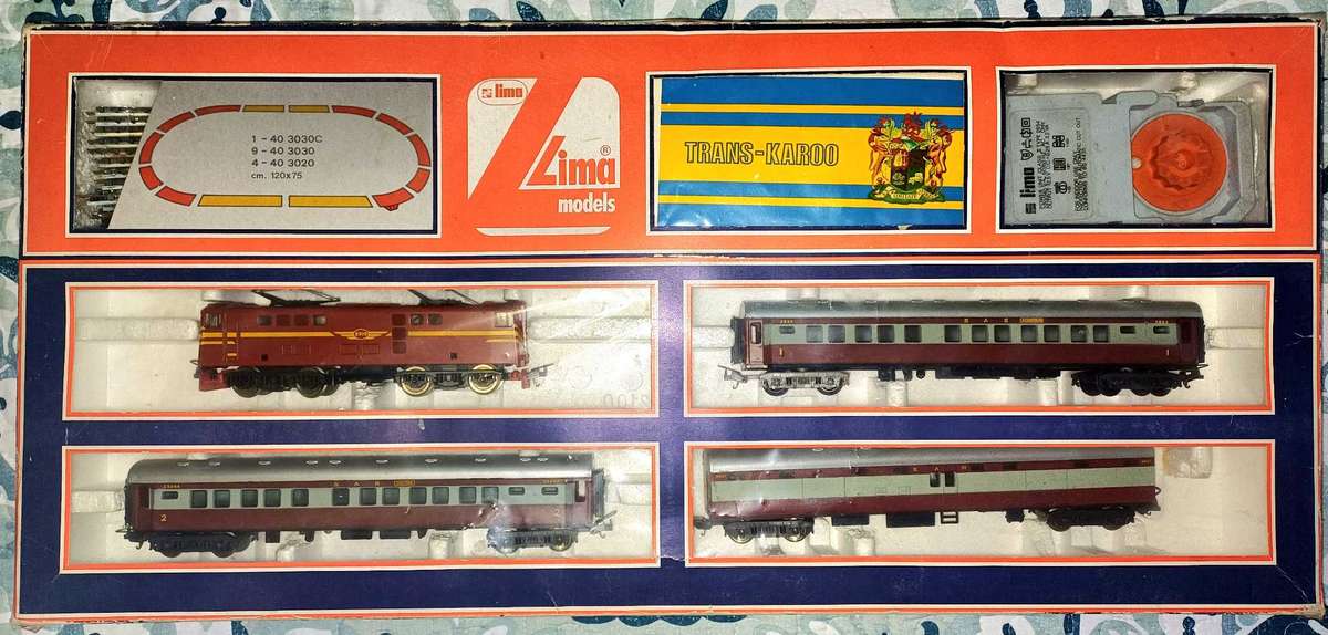 LIMA TRANSKAROO FULL TRAIN SET