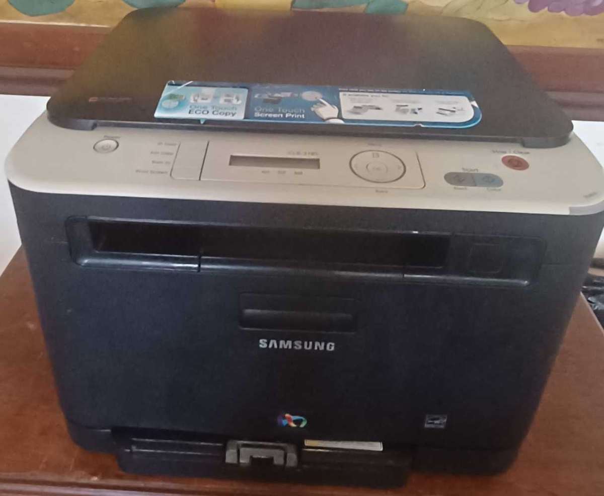 Printers - SAMSUNG CLX 3185 LASER COLOR PRINTER was sold for 500.00 on ...