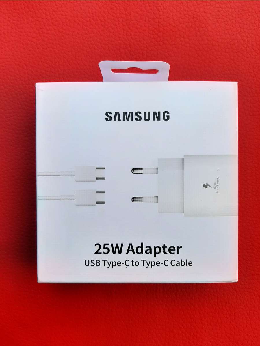 Samsung Type C Fast Charger + Samsung Type C to Type C Cable (Original)