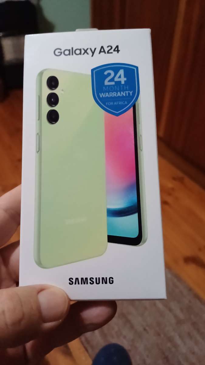 Samsung A24 brand new in sealed box