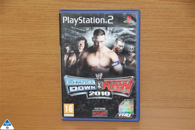 PS2 Smack Down VS Raw 2010 WWE