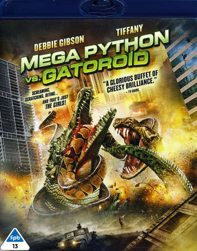 Mega Python Vs. Gatoroid (Debbie Gibson, Tiffany) (Blu Ray) - REGION A