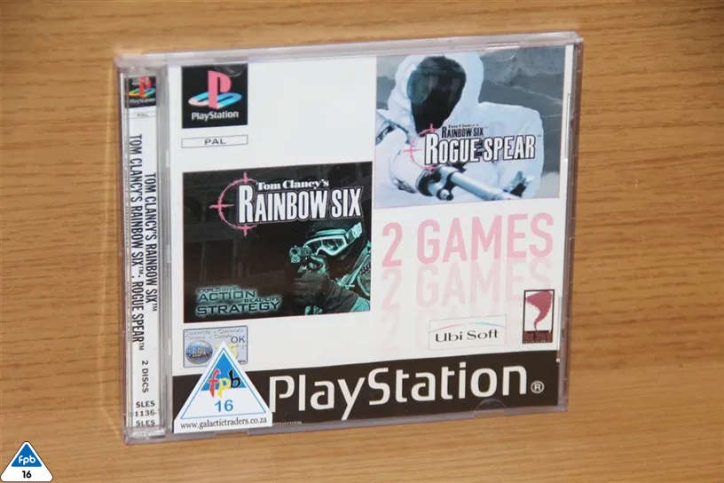 PS1 Tom Clancy's Rainbow Six / Tom Clancy's Rainbow Six: Rogue Spear